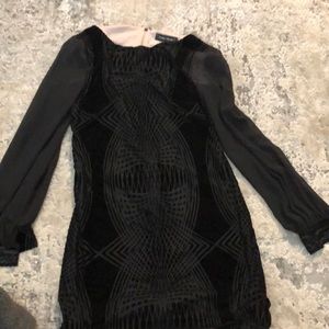 Velvet ivanka trump dress